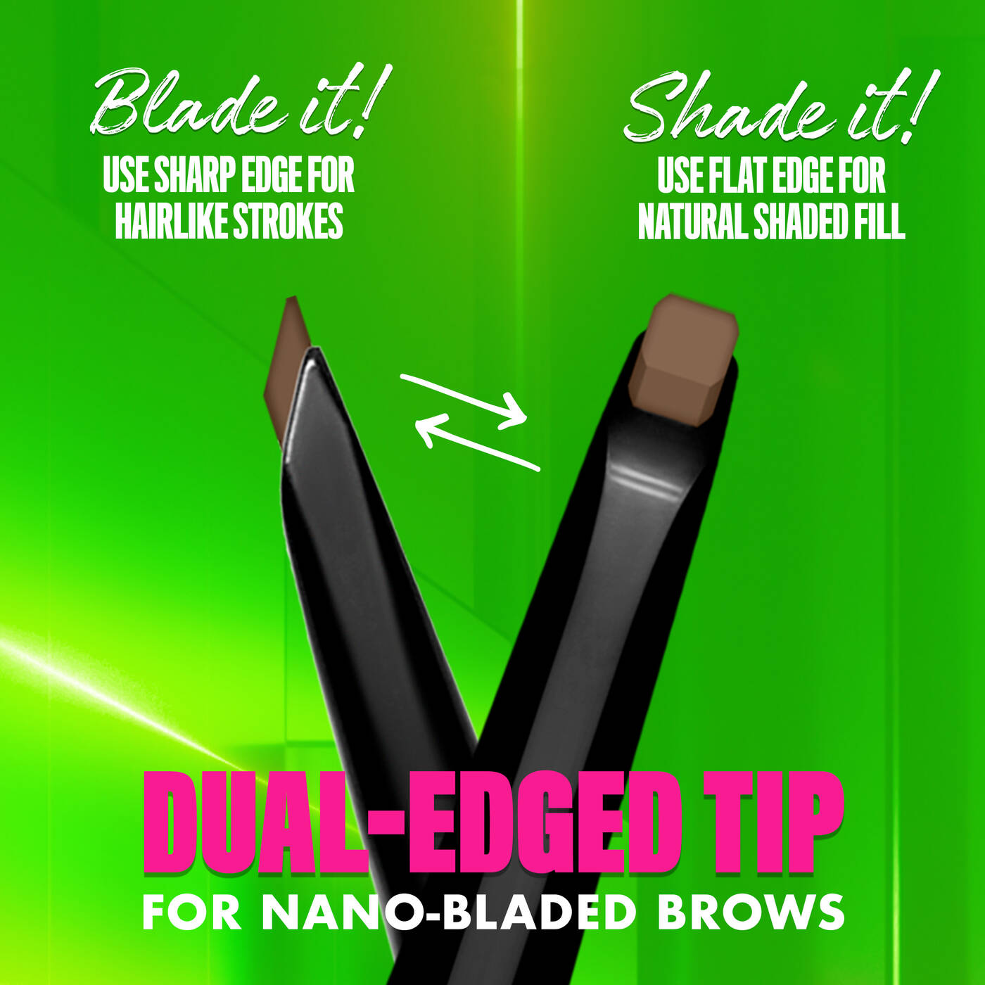 Nyx - Blade and Shade Nano Brow Pencil