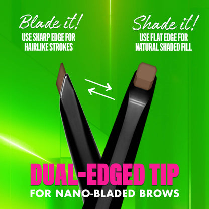 Nyx - Blade and Shade Nano Brow Pencil