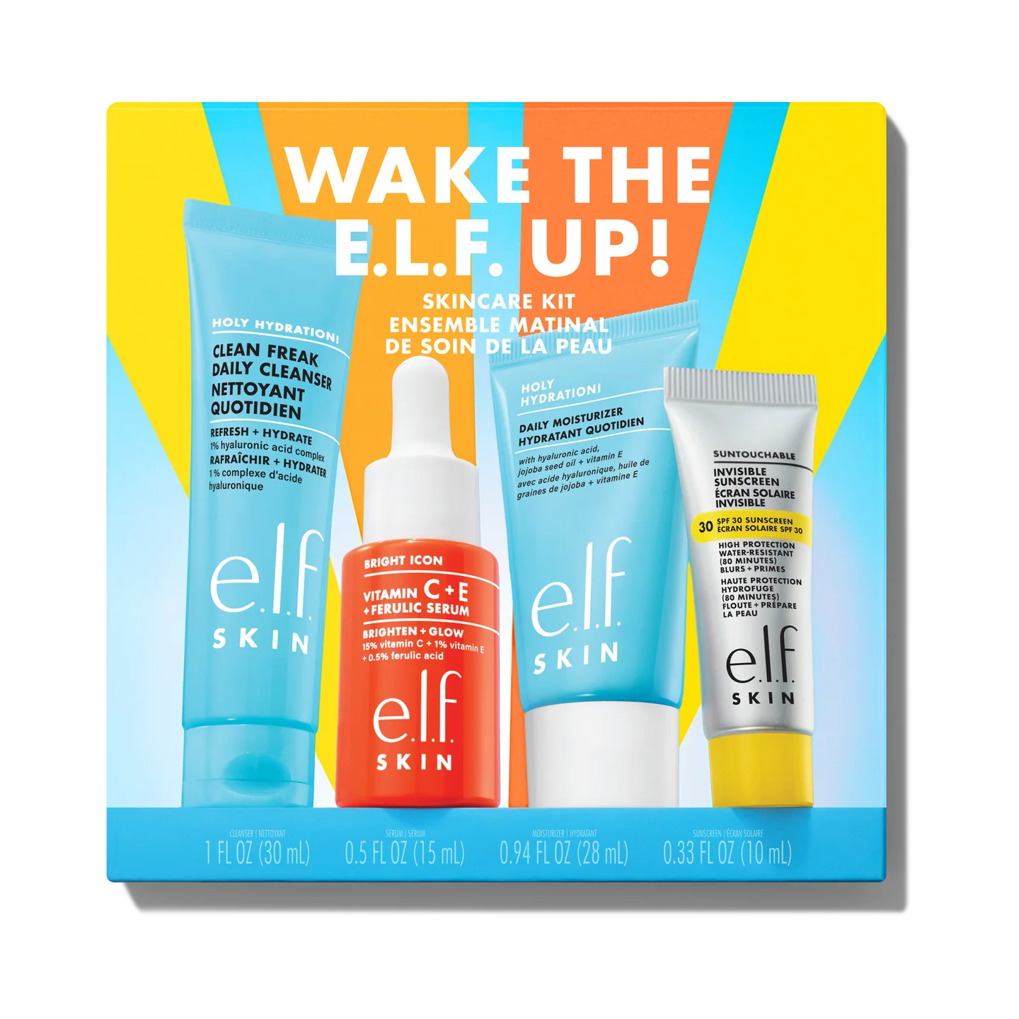 Elf - Wake the e.l.f. Up Skincare Kit