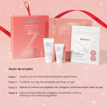 Biodance - 7 Day glow up kit de minis