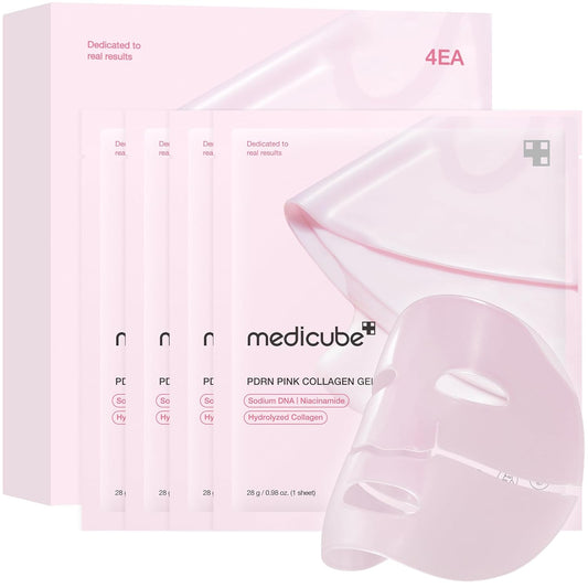 Medicube - Mascarilla de colágeno y PDRN 4 unidades