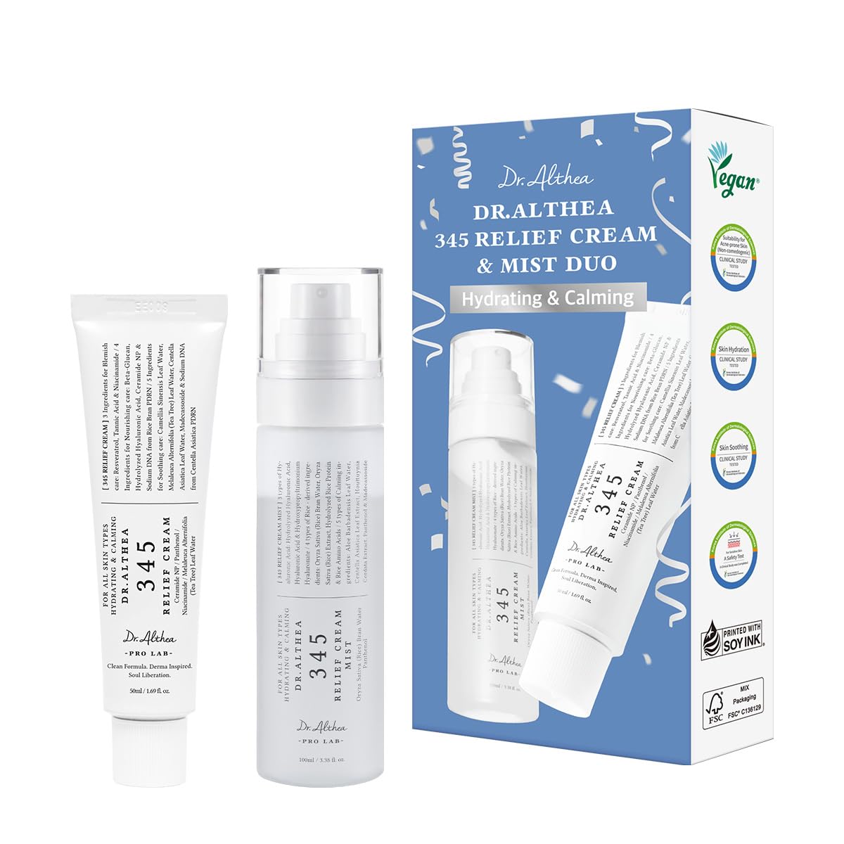 Dr.Althea - Dúo 345 Relief Cream y Mist
