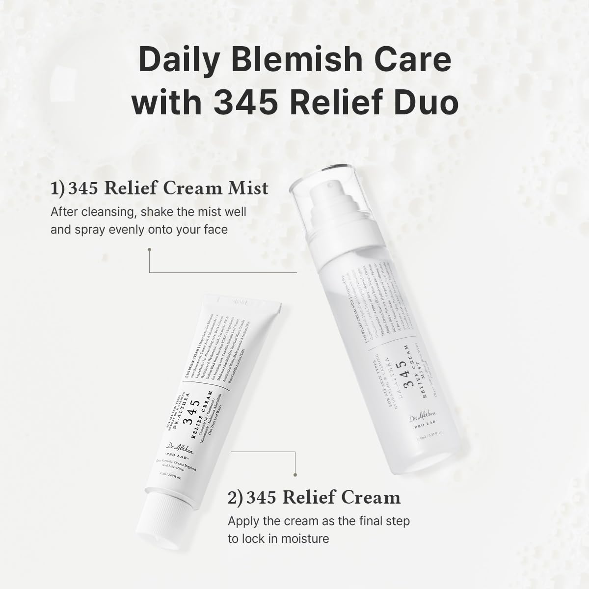 Dr.Althea - Dúo 345 Relief Cream y Mist