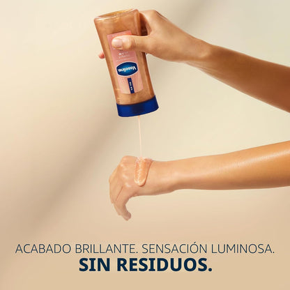 Vaseline - Aceite de gel corporal con aroma a cacao y vainilla