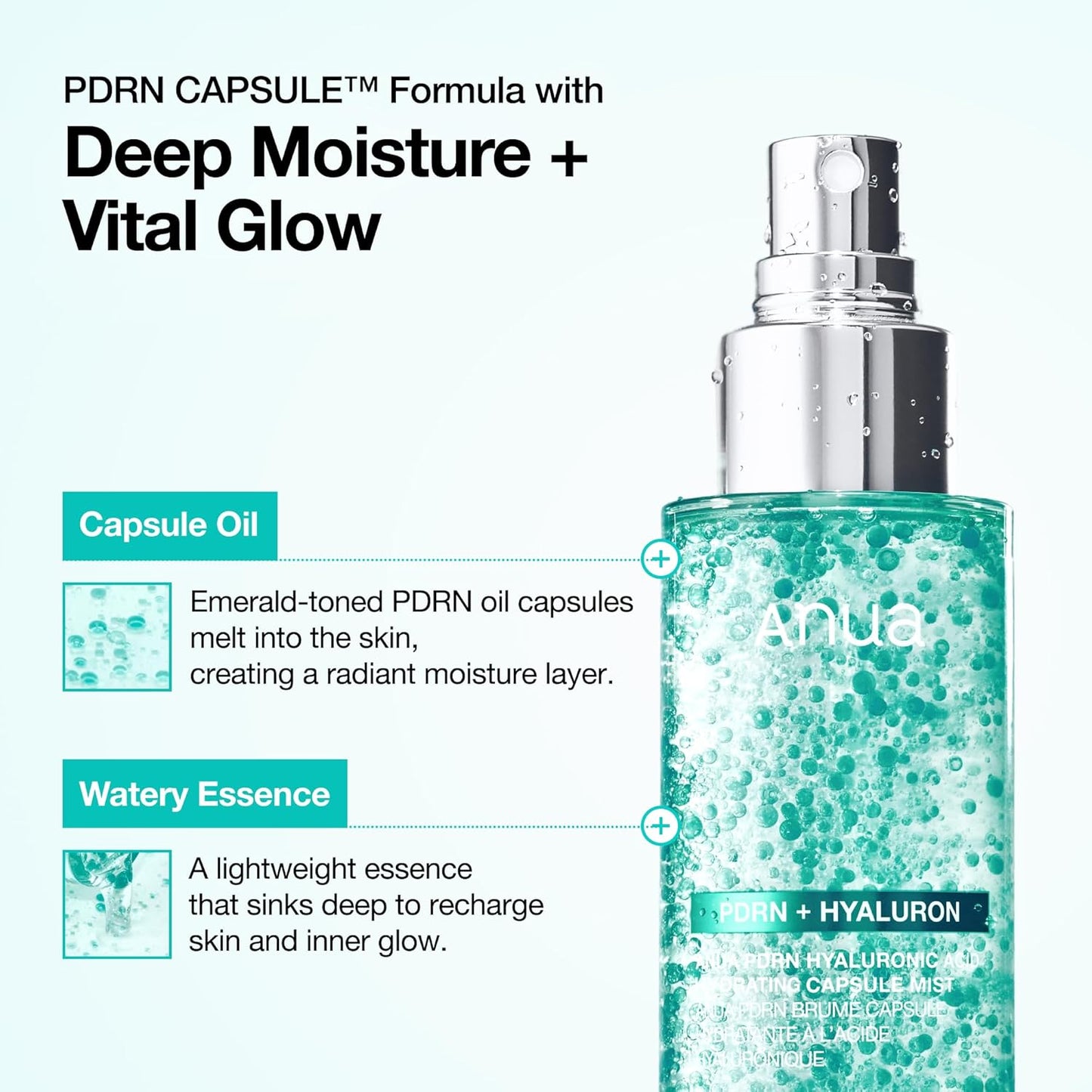 Anua - Serum mist con PDRN, Colágeno y ácido hialurónico