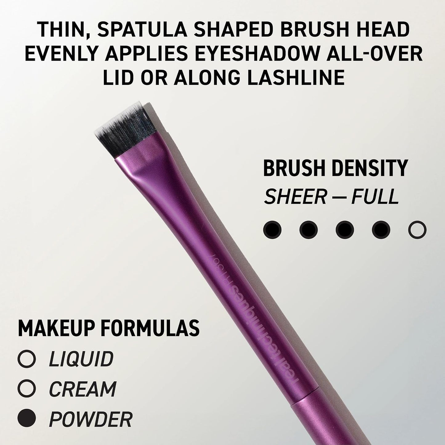 Real Techniques - 6 Piece Big Blends Energy Brush + Dual-Sided Puff Kit