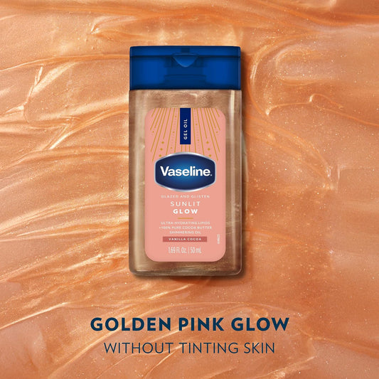 Vaseline - Aceite de gel corporal con aroma a cacao y vainilla