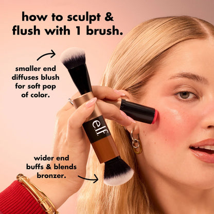 Elf - Brocha para blush y bronzer