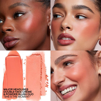 Patrick Ta - Major Headlines Double-Take Crème & Powder Blush Duo