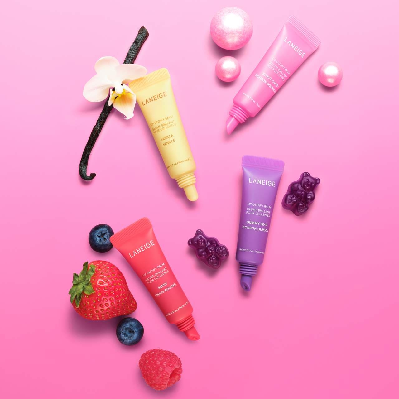 Laneige - Mini Lip Glowy Balm Set