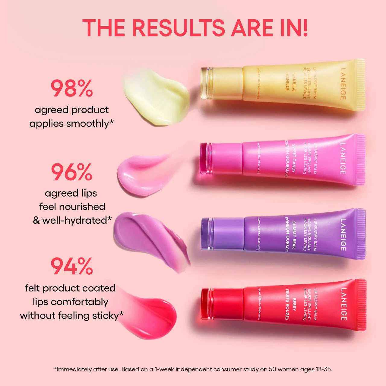 Laneige - Mini Lip Glowy Balm Set
