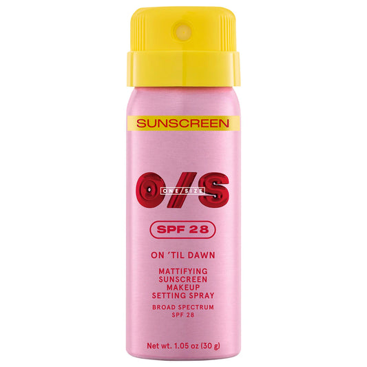 One Size - Setting spray mini con SPF28